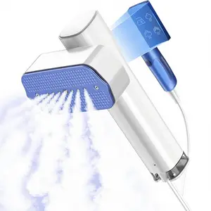 Steamer for Clothes, Portable Handheld Travel Steamer, Clothing Wrinkles Remover for Gament Steam, 1100W Powerful 2 In 1 Steamer&Iron, 100mL Water Tank Capacity, for 120V Home, Office, Travel