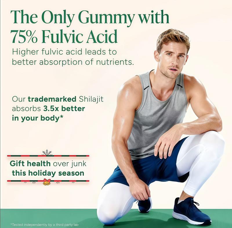 2-Pack Root Labs Alpha 10-in-1 Shilajit Gummies 4000mg LD | 2026 New Year Edition | Zero Sugar Vegan 120Count