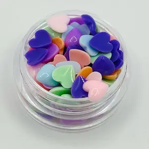 Micro Hearts Mix Mini Charms for DIY, No Hole, Nail Art, Nail Charms, Hobbies