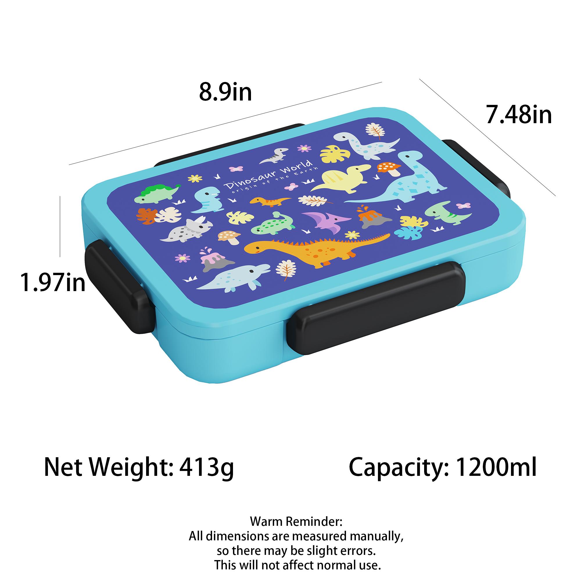 Nifogo Bento Box, Lunch Box Containers, Mom's Choice, Ideal Leak-Proof, Microwave and Dishwasher Safe Lunch Box, Best Gift!