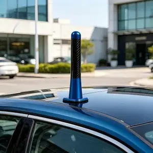 No More Ugly Long Antennas!  This Tiny Black Antenna Is A Game-Changer For Your Ride