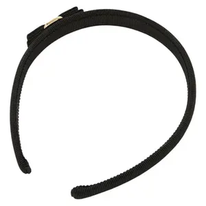 Pre-owned SALVATORE FERRAGAMO Others Small Leather Goods Vara Ribbon Nylon Headband