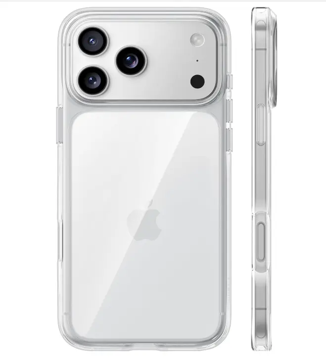TORRAS for iPhone 17 Pro Case Crystal Clear, Upgraded Anti-Yellowing, Military-Grade Protection, Ultra Transparent Slim Case for iPhone 17 Pro Phone Case, Soft Bumper, Anti-Scratch, Clear, 6.3''