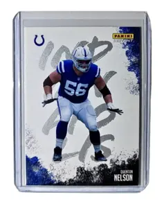 Quenton Nelson 2020 Panini NFL Instant My City #31 Football Card 1 of 1275 Raw Sports Single Cards