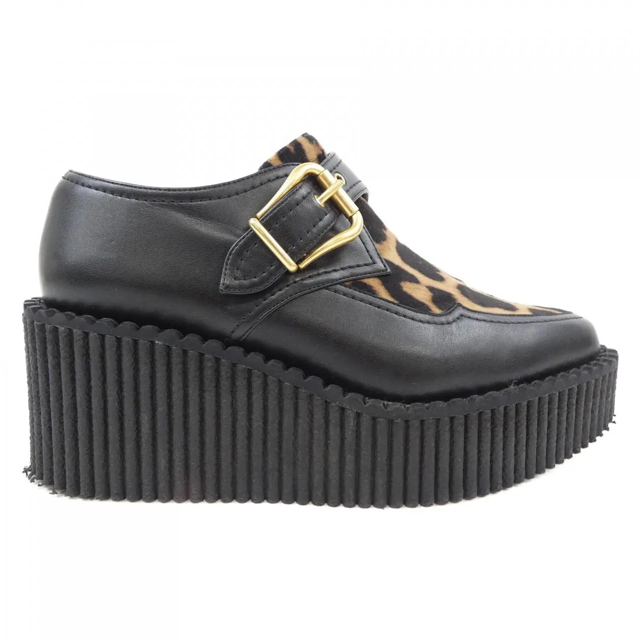 Pre-owned Stella McCartney Vegan Leather Small Leather Goods platform shoes