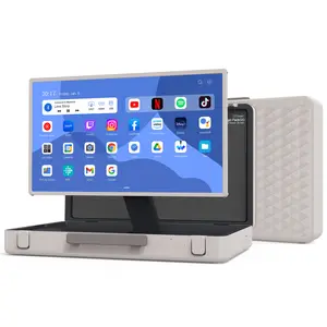 ApoloSign PackGo 27 inch Portable Briefcase TV,Smart 1080P Gaming Touch Screen, 6800mAh Battery, Singing & Audio&Movies