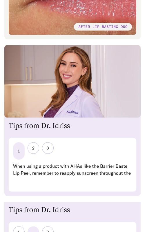 Barrier Baste Lip Basting Duo