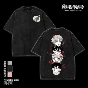 Low Tide in Twilight Manhwa Vintage Washed Graphic Tee Unisex Heavyweight Soft Cotton T-Shirt, BL Korean Steetwear Tshirt, BL Clothing Boys love Anime Manhwa Fabric Top