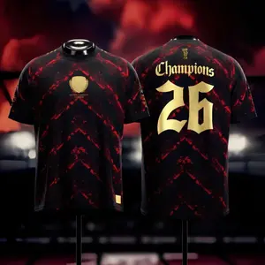 Premium Gooners No.26 Football Jersey – Breathable Soccer Streetwear Shirt, Trendy Athletic Sportswear, Perfect Gift for Him