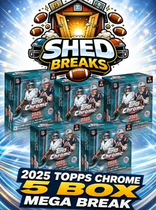 2025 TOPPS CHROME MEGA PYT 5-BOX BREAK #2