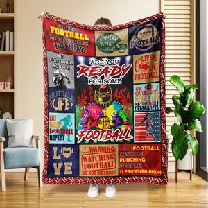 Rugby Football Gifts，Gifts for Rugby Players, Rugby Blanket Gifts for Women Men，Lightweight Rugby Blanket Throws Gifts for Boys Girls，Rugby Throw Blanket