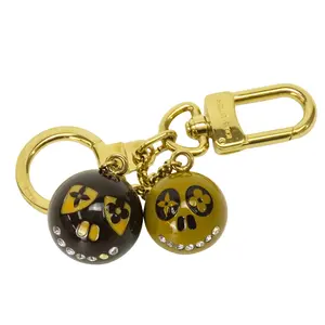 Pre-owned Louis Vuitton Plastic Small Leather Goods Porto Cls Jacques & Lucy Key Ring Bag Charm