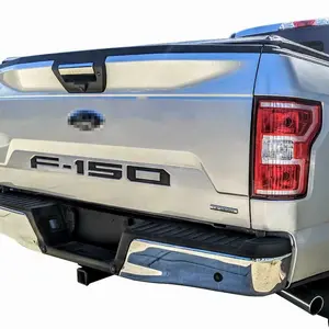 For 2018-2020 F150 Model Upgrade Your F150: Matte Black Raised Tailgate Insert Letters Emblem - Stylish Vehicle Exterior Decoration & Perfect Gift for Truck Drivers
