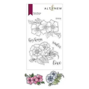 Floral Henna Stamp & Die Bundle