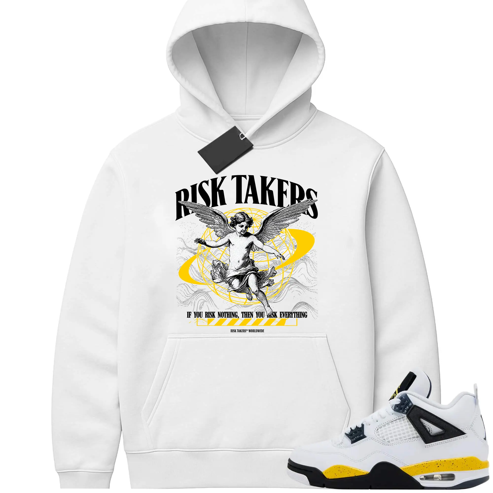 Ristakers worldwide Match 4s Tour Yellow 2026 Hoodie Sweatshirt, 90s Hip Hop Tee, Gift For Women and Man, Hoodie Sweatshirt, Sneaker Head Gift
