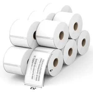 Compatible Direct Thermal Labels Replacement for DYMO 30323 (2-1/8" x 4") 12 Rolls Shipping Labels - Use with Labelwriter 450, 450 Turbo, 4XL Printers