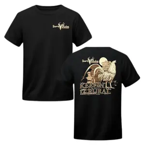 Swamp Cracker-Rural Rooster Tee, Graphic 2 Sided Hunting Soft Cotton Shirt, Gift for Hunter