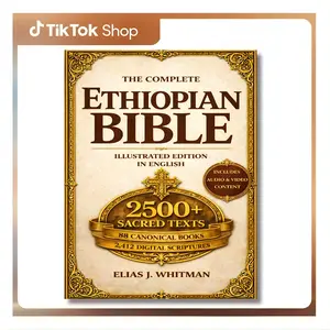 The Complete Ethiopian Bible in English - Illustrated Book: Includes Lost Books, Apocrypha, Enoch, Jubilees, Meqabyan, Plus Digital Access to 2,500 Sacred Texts, Prayers and a Sacred Library