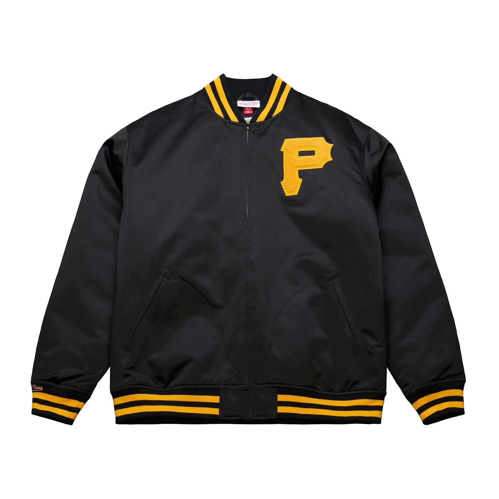 Pittsburgh Pirates 1976 Black Authentic Dugout Full-Zip Jacket MLB Throwback Outerwear Vintage Fan Gear Mitchell & Ness