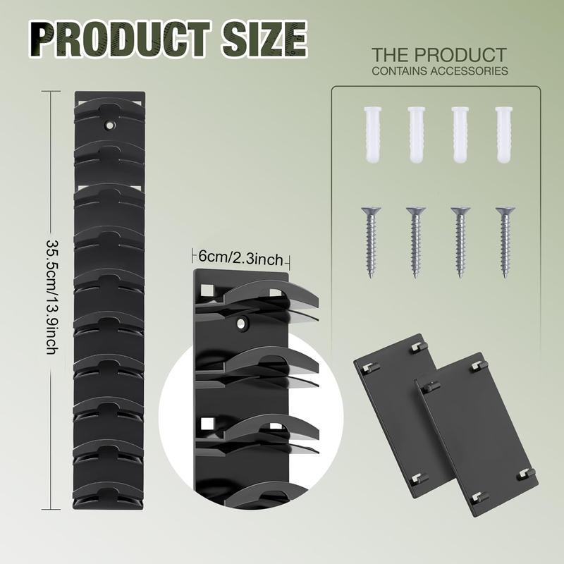 2026 Baseball Hat rack for Men and Women Wall-mounted multi-level hat storage rack  2 sets hold up to 16 hats Hanging storage rack suitable for closet doors and wall decorations Black Organiser