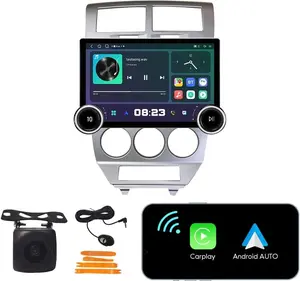 Android 13 Player Dual Knob Car Radio Stereo GPS with Carplay/Android Auto 7 Inch Bluetooth Player Car Navigation Compatible for 4Runner 2003-2009 Allion 2001-Onwards Alphard 2002-2015