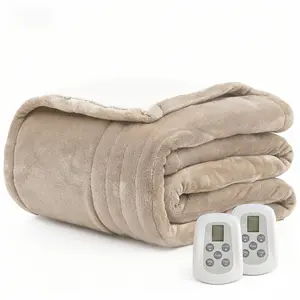 Kozeewarm Heated Blanket Electric Throw Blanket with Controller Queen King Size Ultra Cozy Soft Winter warmth Warm Heating 10 Heat Levels 10Hours Auto Off over-heat protect Extra Long Power Cord