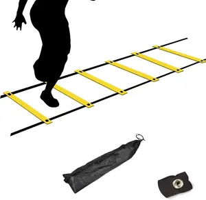 Agility Ladder Speed Ladder 10FT 20FT Training Equipment for Football Soccer Basketball with Carrying Bag