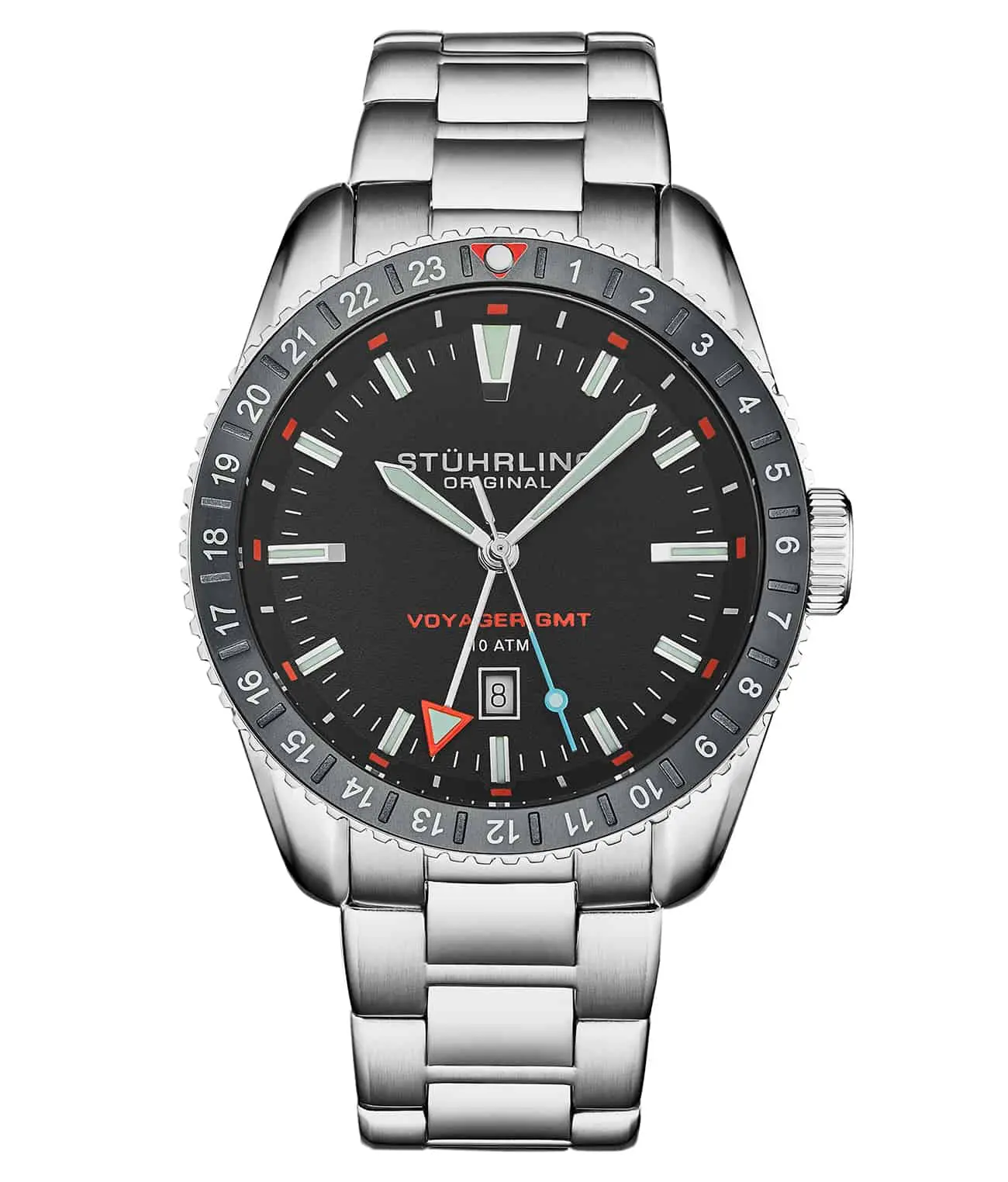 Silver Case/Silver Bracelet/Gray Dial