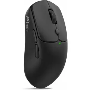 MO1  , 55g Ultra-Lightweight  Mice, 6 Programmable Buttons, Quiet Click, 2.4GHz//Wired, 6000 DPI Optical Sensor, Black