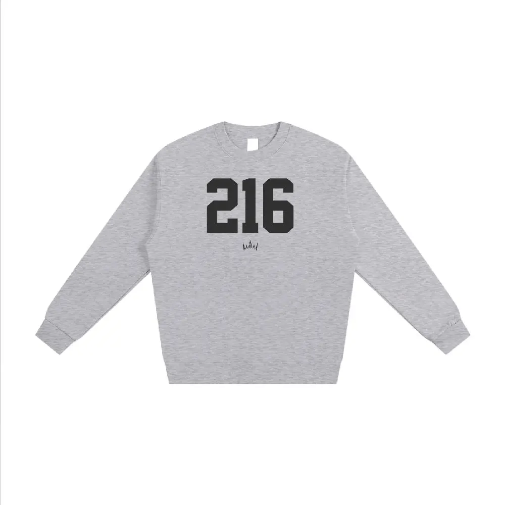 Heir 216 Sweatshirt - Unisex Sweatshirt with Graphic Number "216"