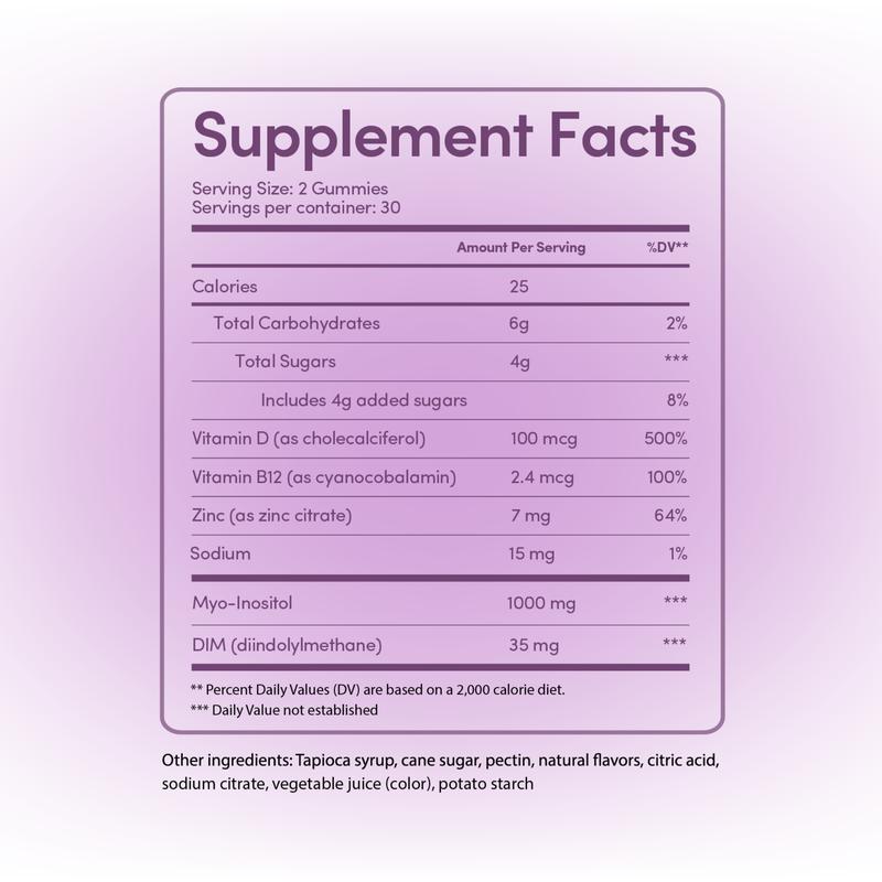 Cysterhood Support - #1 PCOS Gummy