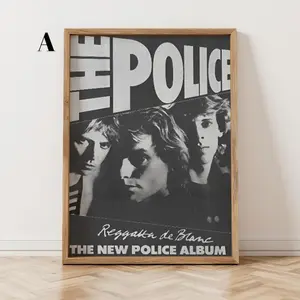 The Police Posters Retro Music Prints The Police Poster Print Variation Vintage Album Cover Concert Posters
