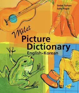 USED Book - Milet Picture Dictionary (English-Korean) by Turhan, Sedat (Hardcover) - english