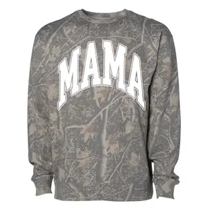 PUFF 'Mama' Camo Hideaway Crewneck