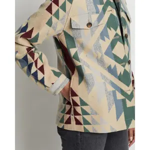 Leanne Jacquard Coat Pendleton
