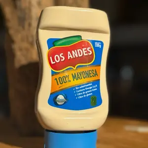 Los Andes 100% Mayonesa Mayo - Flavorful Condiment for Snacks - Dip