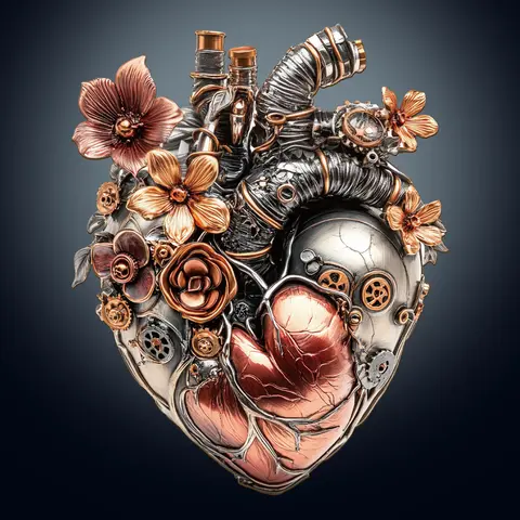 Handcrafted Wooden Mechanical Heart Puzzle - DIY Jigsaw with Wooden Box, Multiple Sizes, Beginner-Friendly, Unique Shape, Creative Gift for Adults/Kids (Halloween, Father's Day, Christmas), Home Decor Family Game Toy