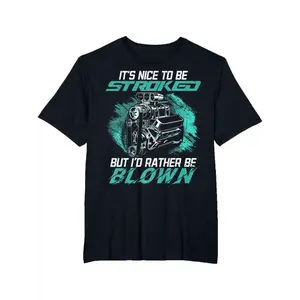 Car Enthusiast Stroked Blown Engine Graphic Tee For Mechanics And Muscle Car Fans Car Enthusiast Merchandise: Unisex T-Shirt