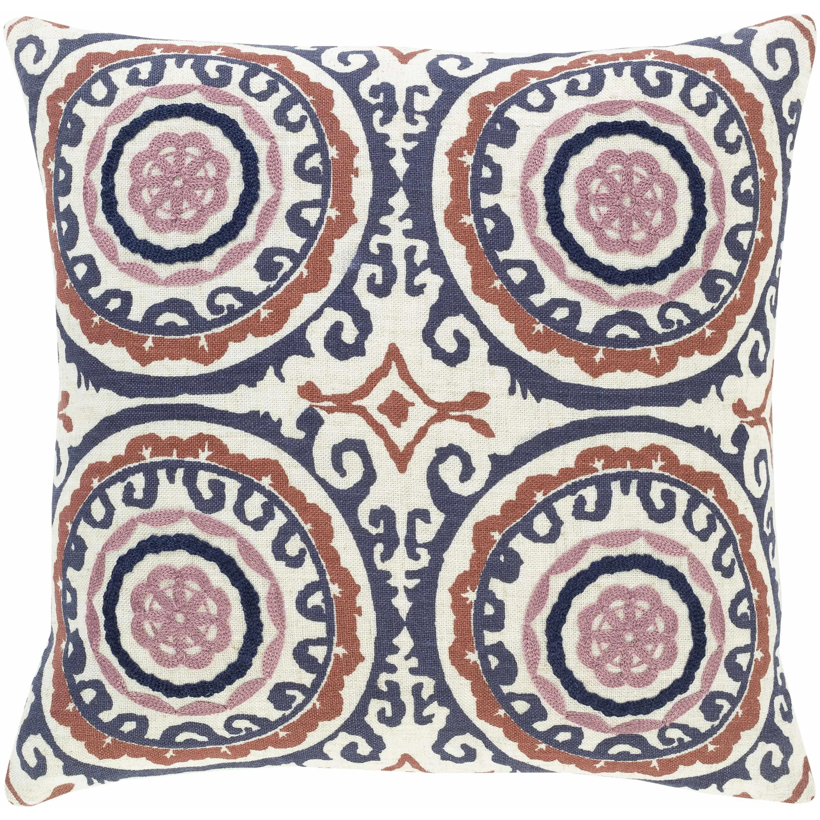 Hokendauqua Multicolor Geometric Circles Throw Pillow - Home Decorative Cushion, Clearance Item