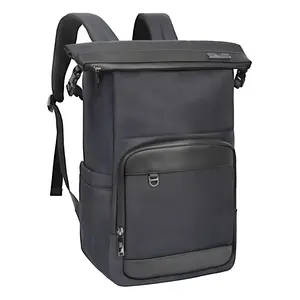 Men's Rolltop Laptop Backpack for 15.6" Computer Expandable Anti-Theft Waterproof Travel Business Work Bag