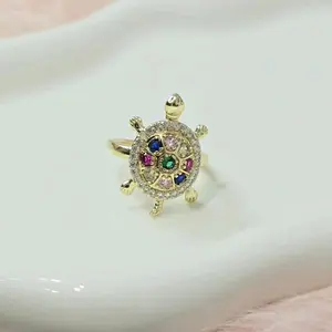Multicolor Turtle Ring Multicolor Turtle Ring