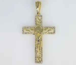 Plated Cross Pendant