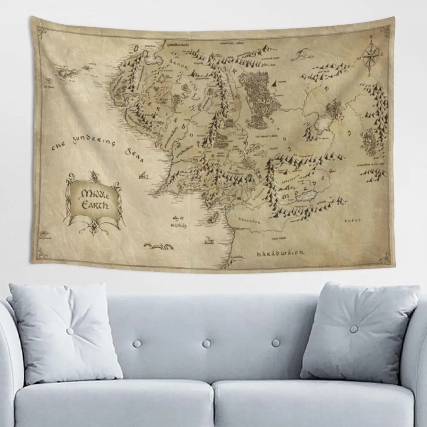 Tapestry Wall Hanging Home Decoration for Bedroom Living Room 60"×40"