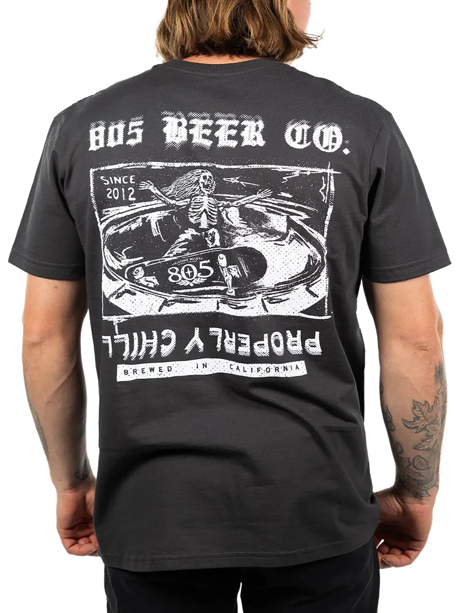 Fasthouse Men's 805 Premier Brew Bowl SS Tee - Black