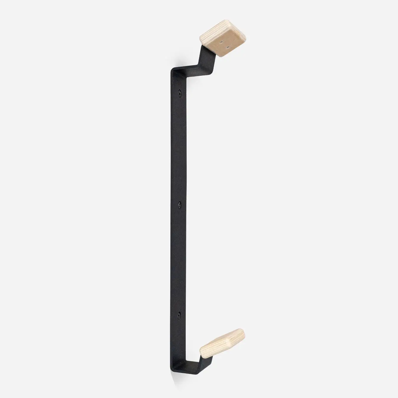 Double Motorcycle Helmet Rack by Moto Loot - Black