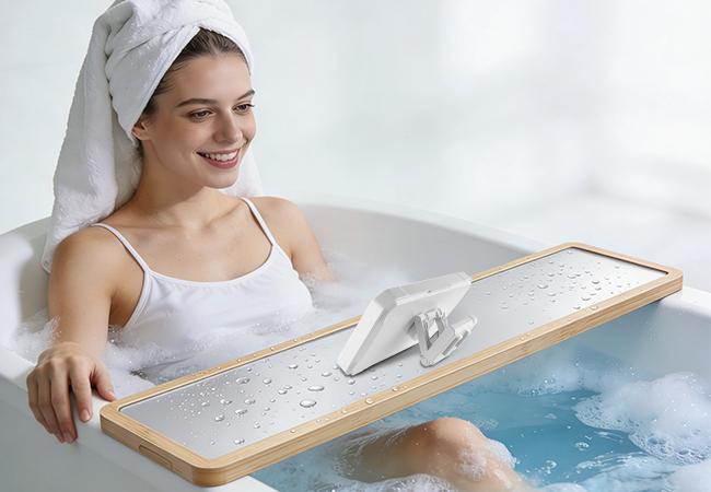 【Free delivery】Hibbent Shower Phone Holder Waterproof - 480° Rotatable Retractable Adjustable Shower iPhone Case Holder, Bathroom Wall Phone Mount Stand Water Proof Anti Fog, Accessories for 4-7" Cellphones 【Free delivery】Hibbent Shower Phone Holder Waterproof - 480° Rotatable Retractable Adjustable Shower iPhone Case Holder, Bathroom Wall Phone Mount Stand Water Proof Anti Fog, Accessories for 4-7" Cellphones