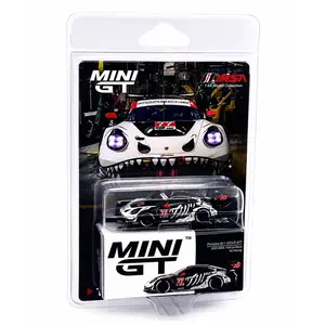 Mini GT 1:64 Porsche 911 GT3 R #77 AO Racing 2025 IMSA Petit Le Mans