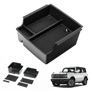SUNPIE Center Console Storage Organizer for 2021-2024 Ford Bronco (Not compatible for Bronco Sport)