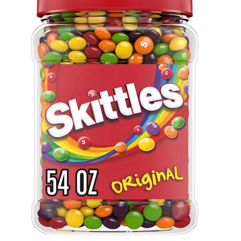 Skittles Original Chewy Candy Bulk Jar, 54 oz.