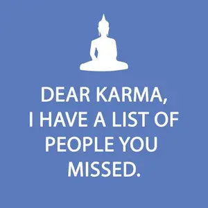 Dear Karma Beverage Napkin
